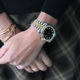 Agáta Hanychová má luxusní doplňky.