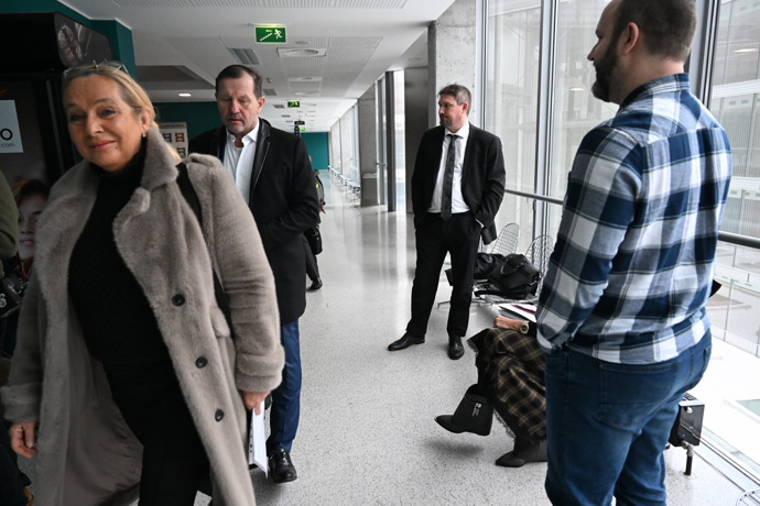 Jaromír Soukup procházel kolem Agáty a netvářil se zrovna mile.