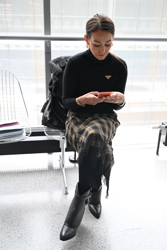 Agáta Hanychová u soudu.