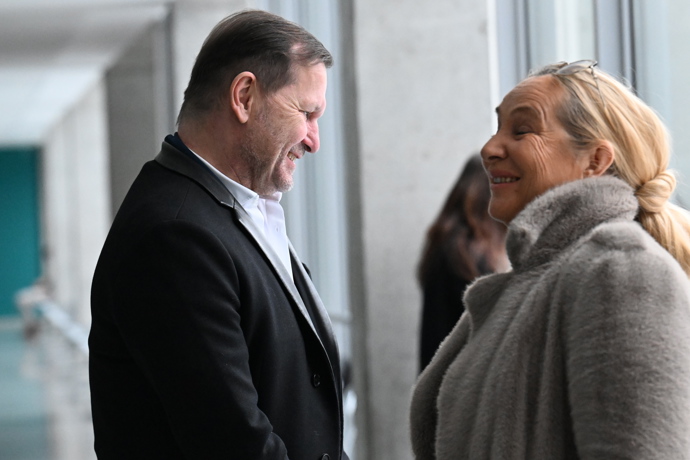 Vysmátý Jaromír Soukup.