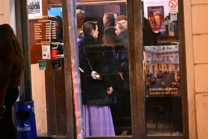 Sarah Haváčová po premiéře dorazila na after party. 