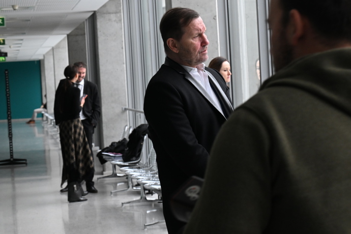 Jaromír Soukup a Agáta Hanychová stáli daleko od sebe.