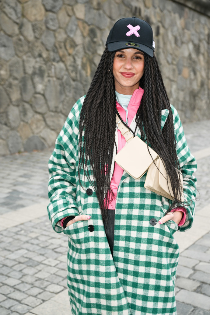 Michaela Tomešová s novým účesem. 