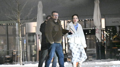 FOTO: Tereza Kostková na smutečním karu Pavla Nečase.