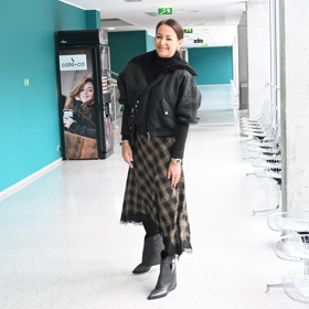 Agáta Hanychová odcházela ze soudní síně s úsměvem.