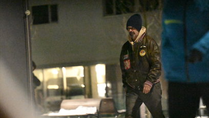 FOTO: Martin Dejdar na smutečním karu Pavla Nečase.