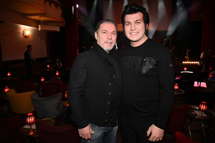 Petr Kolář s českým Elvisem Jakubem Machuldou. 