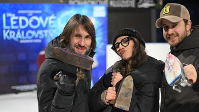 FOTO: Eva Burešová se svým týmem.