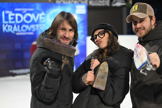 Eva Burešová se svým týmem.