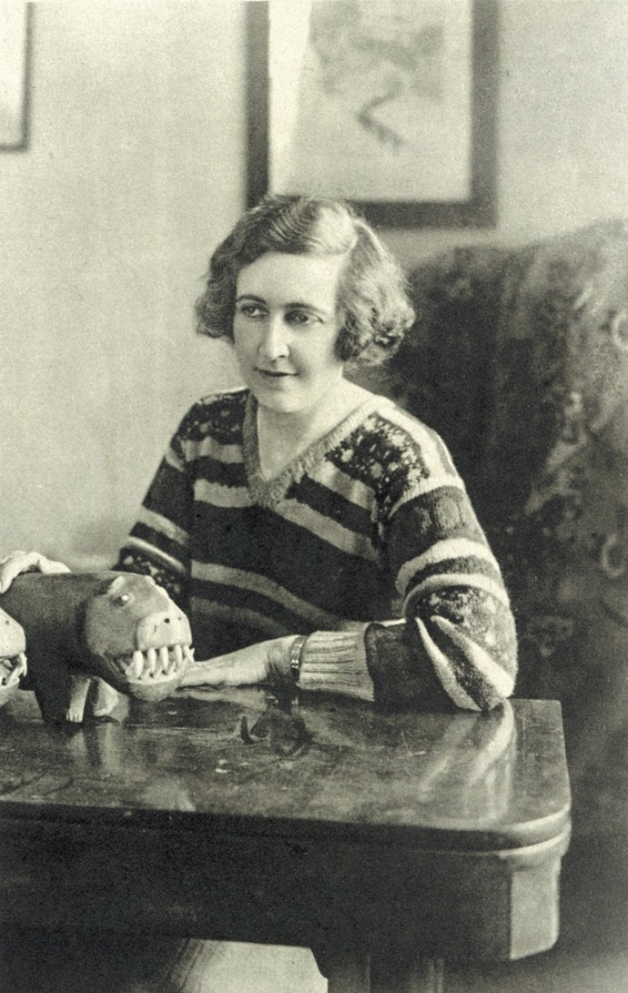 Spisovatelka Agatha Christie