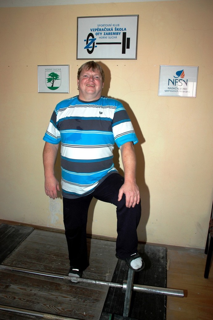 Ota Zaremba se věnoval vzpírání.