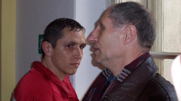 Jiří Straka při soudu o svém propuštění.