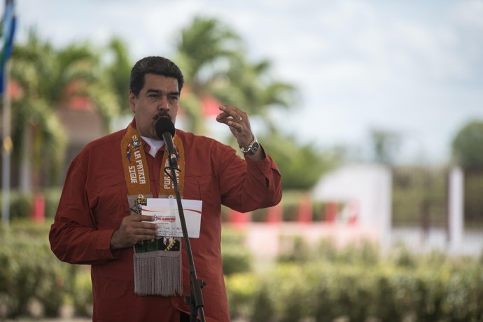 Venezuelský prezident Nicolás Maduro. 