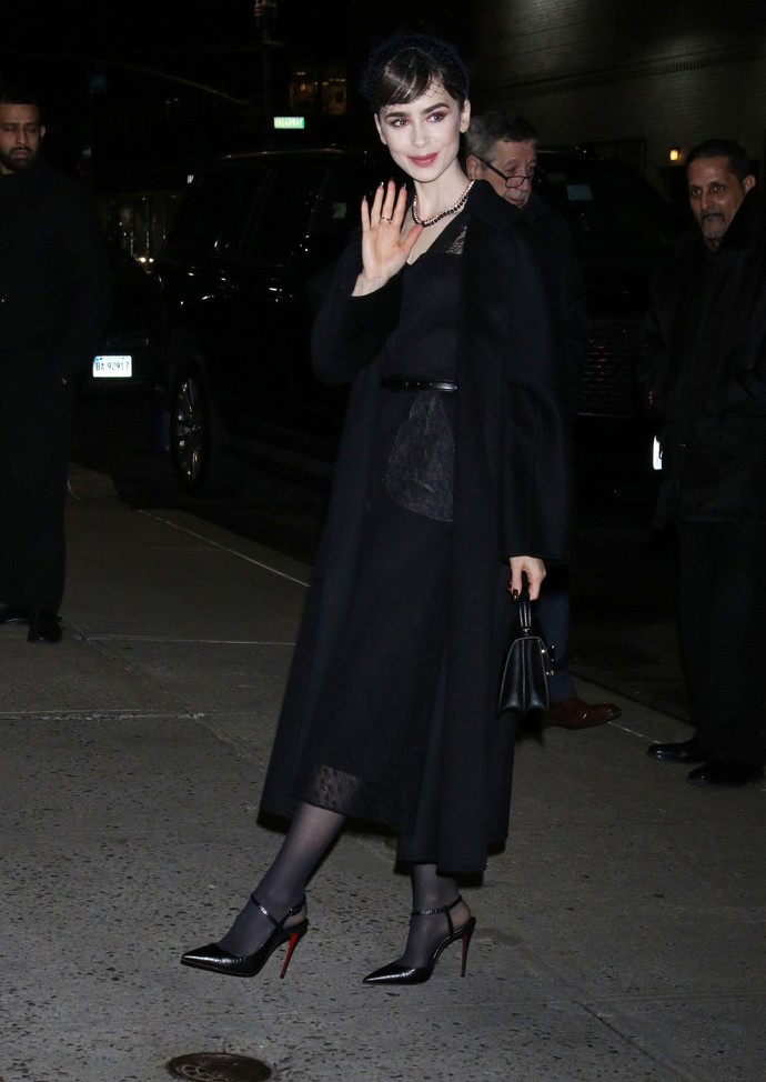 ...nebo Lily Collins.