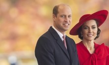 Kate Middleton a princ William přivítali jihokorejského prezidenta a jeho manželku na Horse Guards Parade ve Spojeném království.