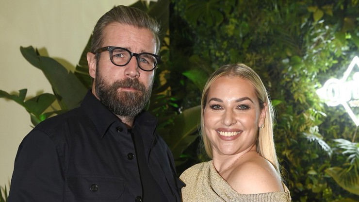 Dominika Cibulková s manželem Michalem Navarou. 