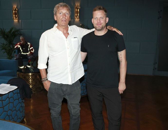 Se synem Jakubem se David Prachař příliš často nefotí. 