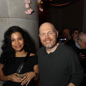 Bianca Cristovao dělala předskokanku také Billu Burrovi.