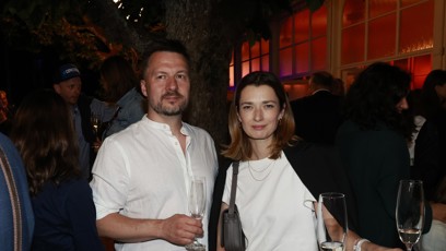 FOTO: Marika Šoposká s manželem.