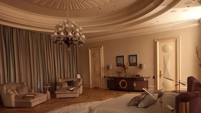 FOTO: Jeden z luxusně zařízených pokojů.