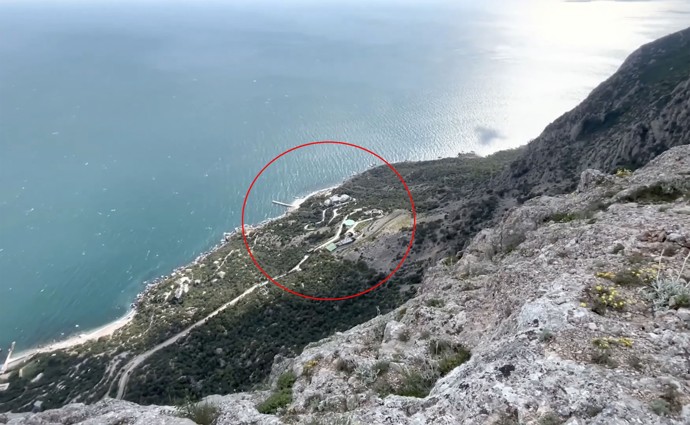 Místo, kde má mít Putin tajnou vilu.