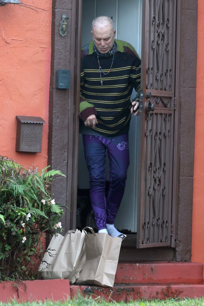 Herec Mickey Rourke šokoval svým vzhledem fanoušky.