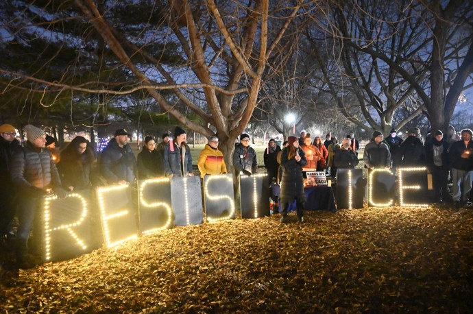 Protesty po incidentu v Minneapolis.
