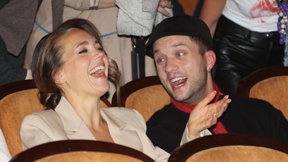 FOTO: Lucie se náramně bavila.