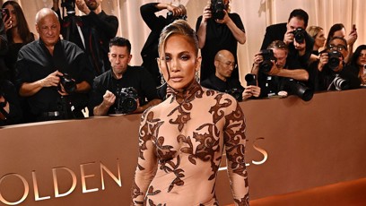FOTO: Zpěvačka Jennifer Lopez na Zlatých glóbech.