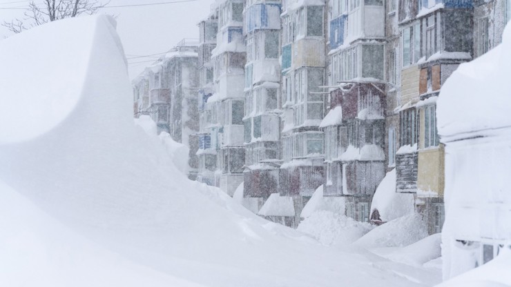 Takhle to vypadá nyní na Kamčatce.