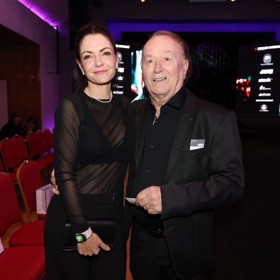 Petr Janda s manželkou. 