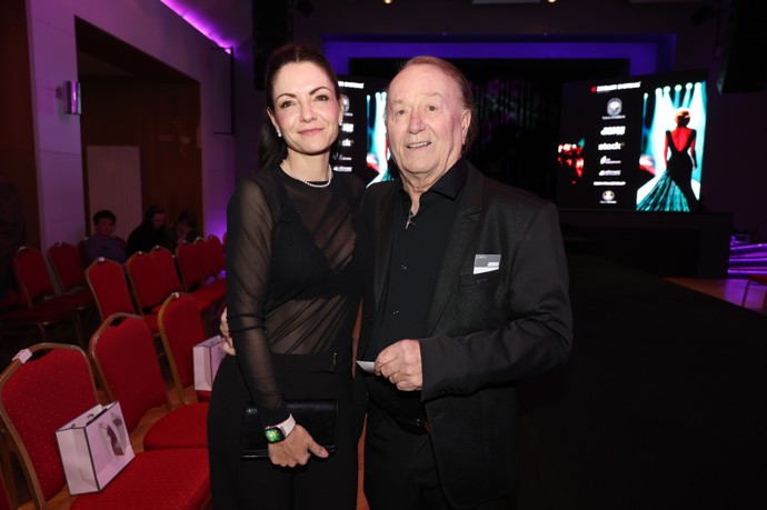 Petr Janda s manželkou. 