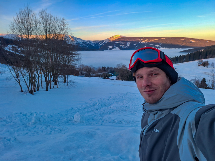 Pavel Callta miluje hory.