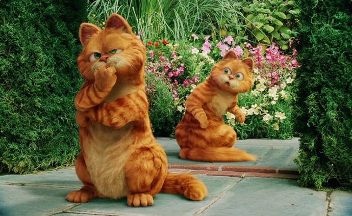 snímek z filmu Garfield 2