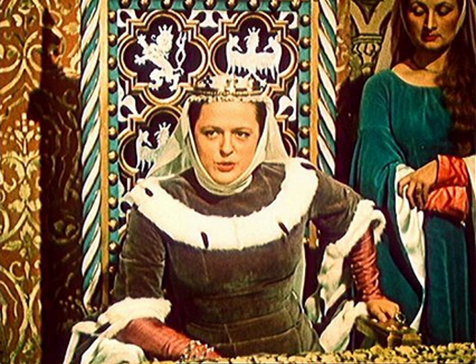 Platonicky milovala Karla Högera (snímek z filmu Jan Hus).