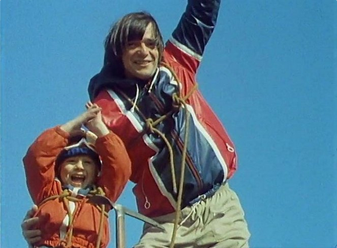 snímek z filmu Propast (Martin Šotola, Jiří  Bartoška).