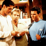 Pobřežní hlídka (Jeremy Jackson vpravo)