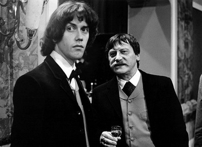 Marek Brodský zdědil po otci sklony k depresi (Marek s Jiřím Císlerem na snímku ze seriálu Zlá krev).