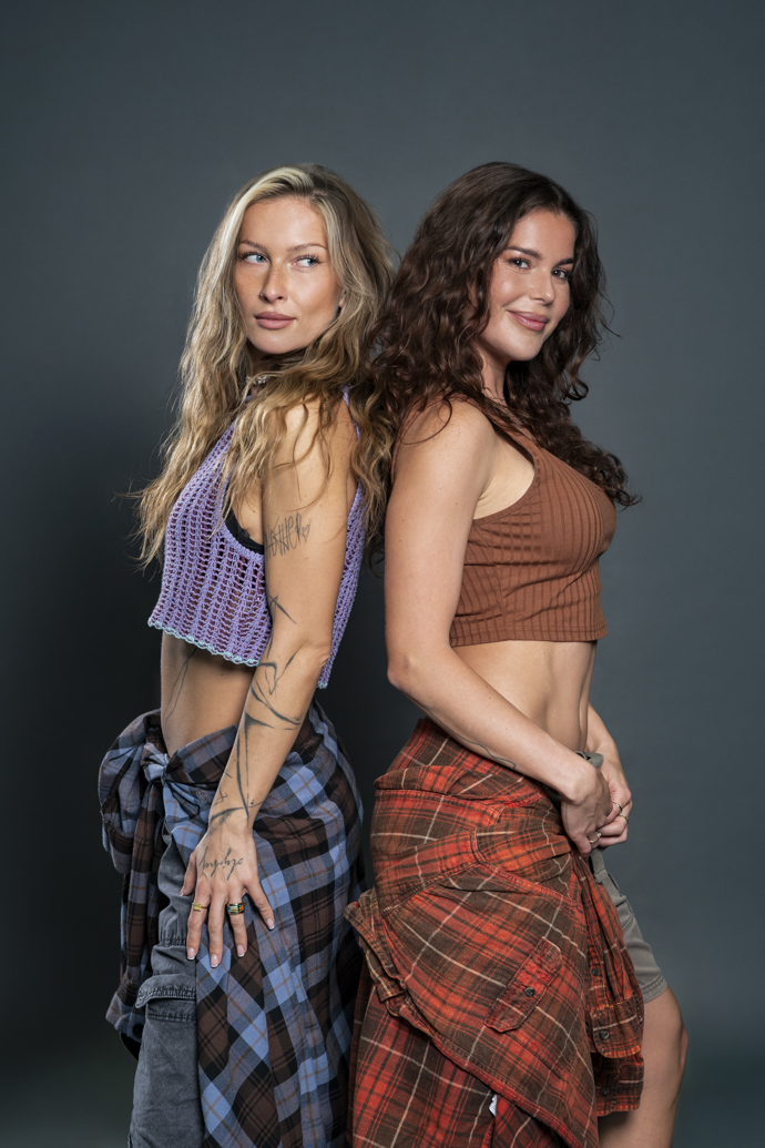 Adéla Picková a kamarádka Ester.