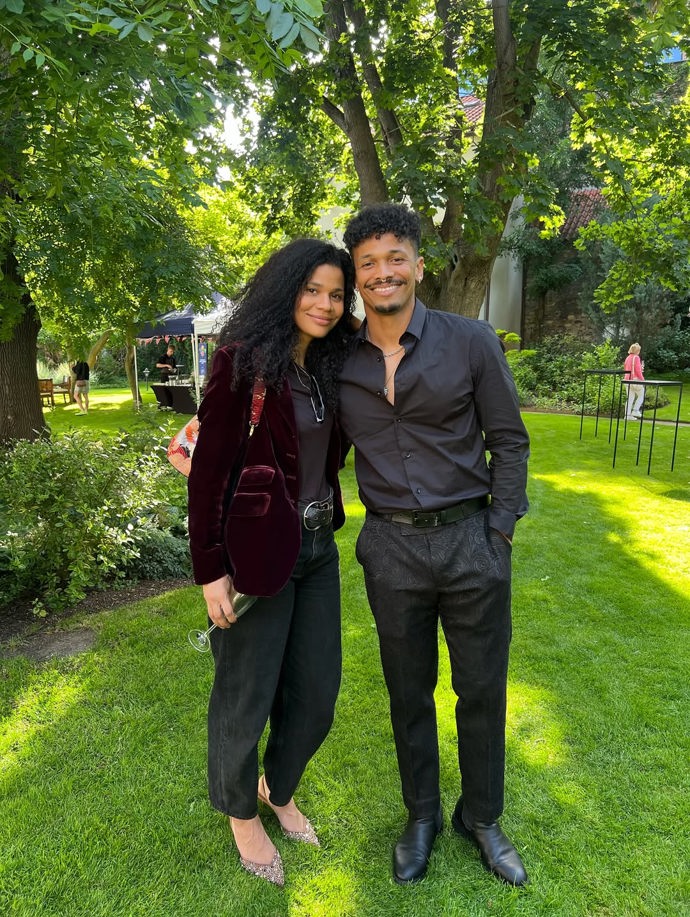 Bianca Cristovao a Ben Cristovao.