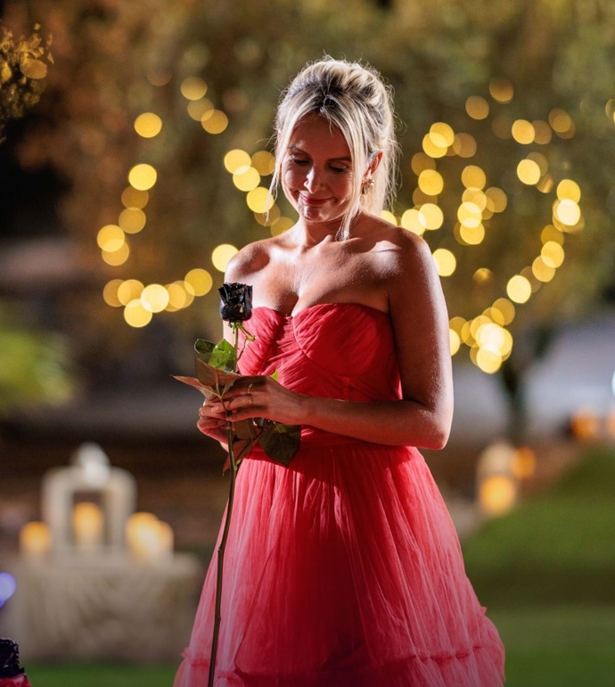 Šárka Peková dostala černou růži.