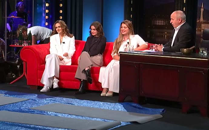 Daniela Brzobohatá a Sarah Haváčová se potkali u Krause.