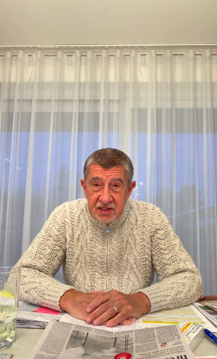 Andrej Babiš dává ruce pryč od Turka, Macinky i Okamury.