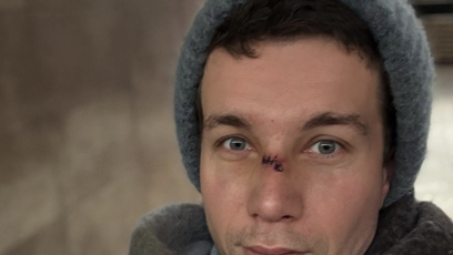 FOTO: Daniel Krejčík si způsobil nepříjemné zranění.