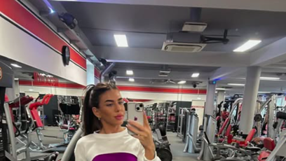 FOTO: Dolli Molnar milovala fitness.