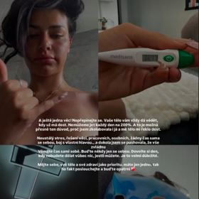 Stres a pracovní napětí jí dostalo.