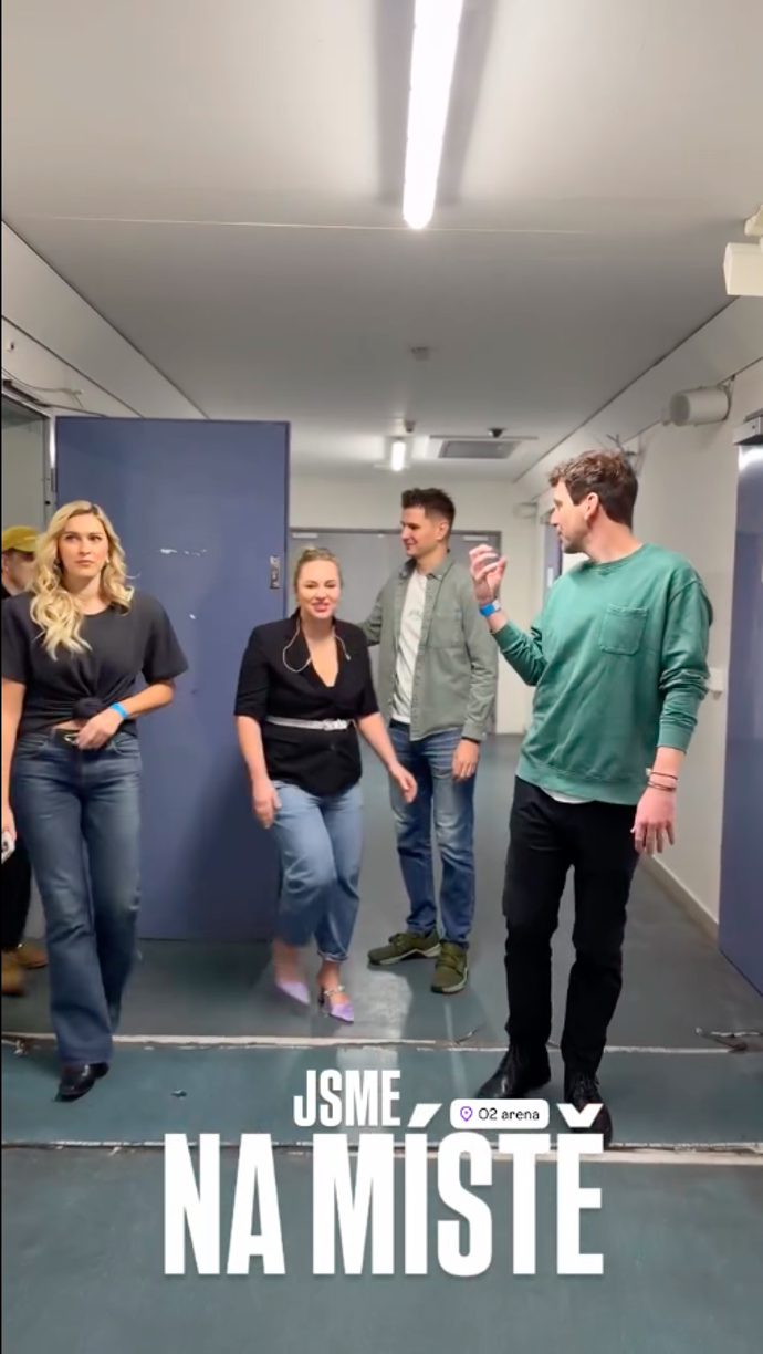 Zorka s Katkou zazpívali v O2 Aréně.