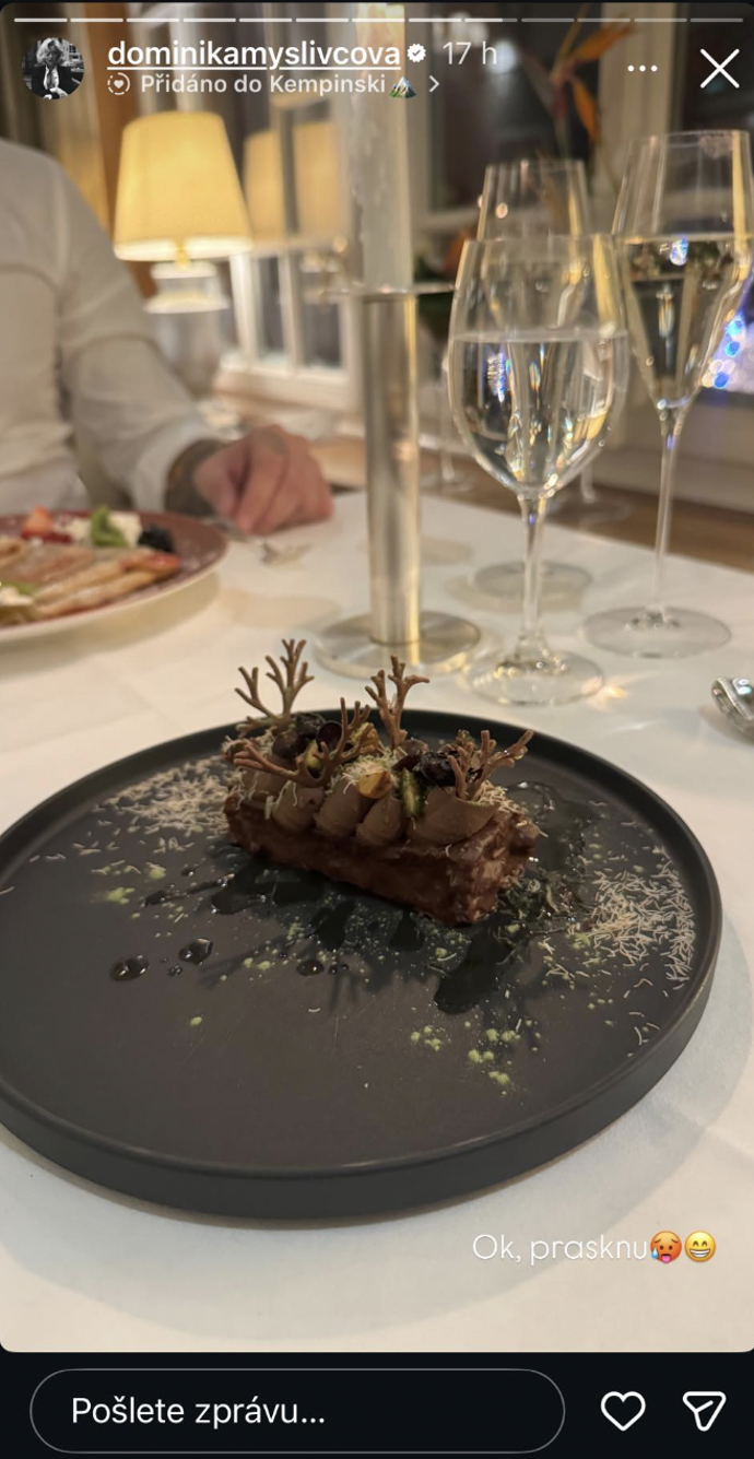 Dominika Myslivcová si nedávnou dovolenou užívala s novým partnerem.