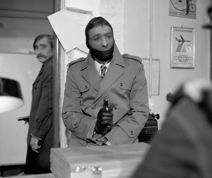 Ondřej Pavelka a Pavel Zedníček na archivních snímcích z natáčení. 