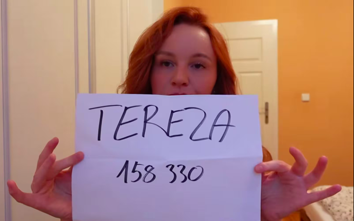 Ukázala i své castingové číslo.